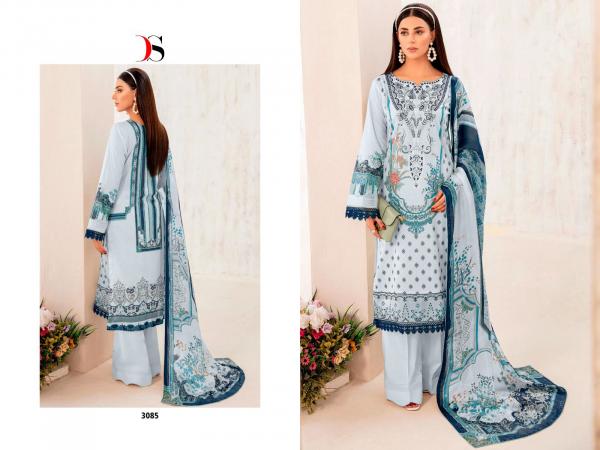 Deepsy Cheveron 7 Cotton Dupatta Designer Pakistani Suit Collection